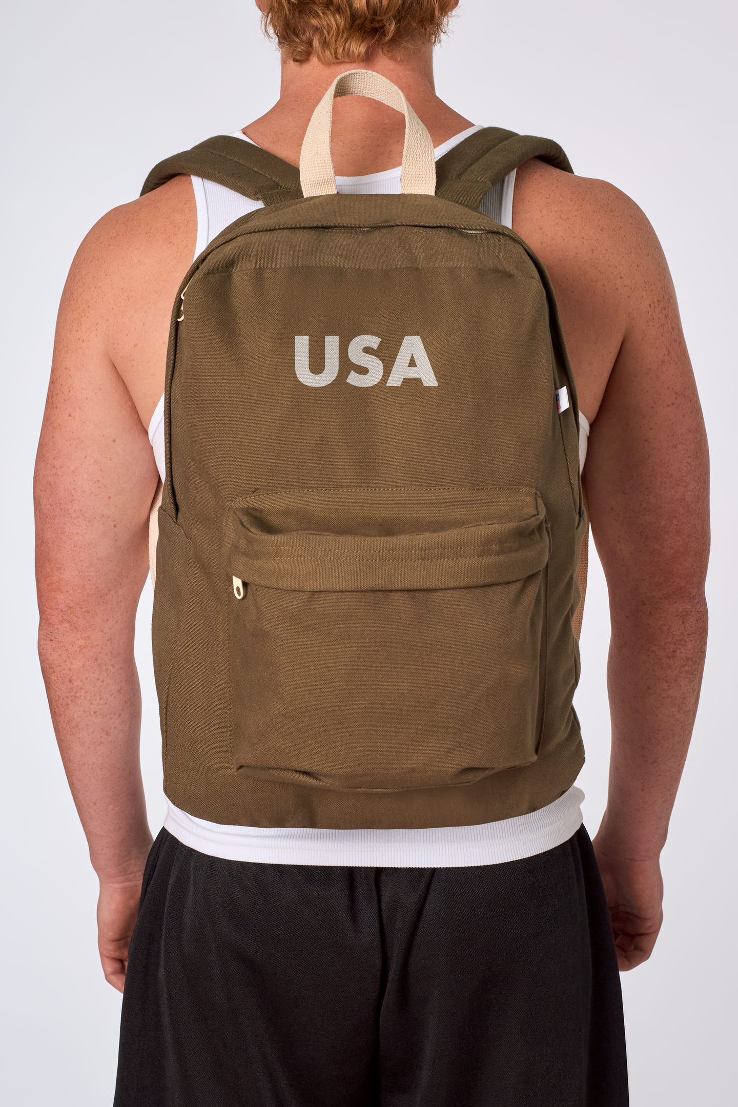 Heavy Duty Nylon USA Backpack