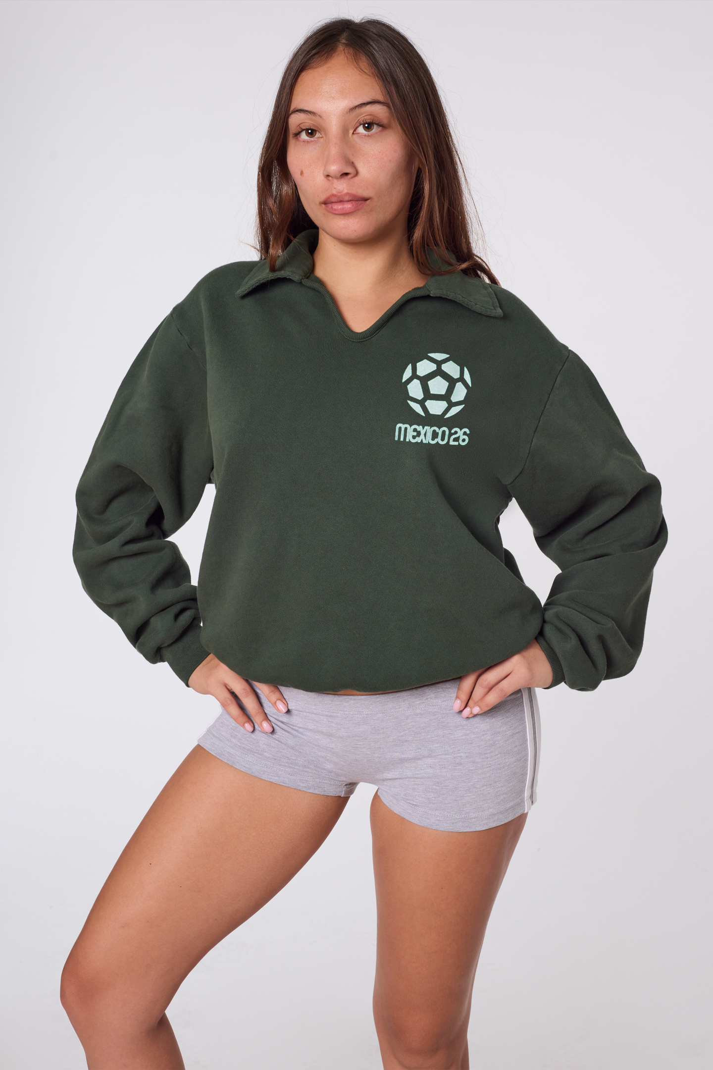 Mexico Alpine Fleece Polo Ivy