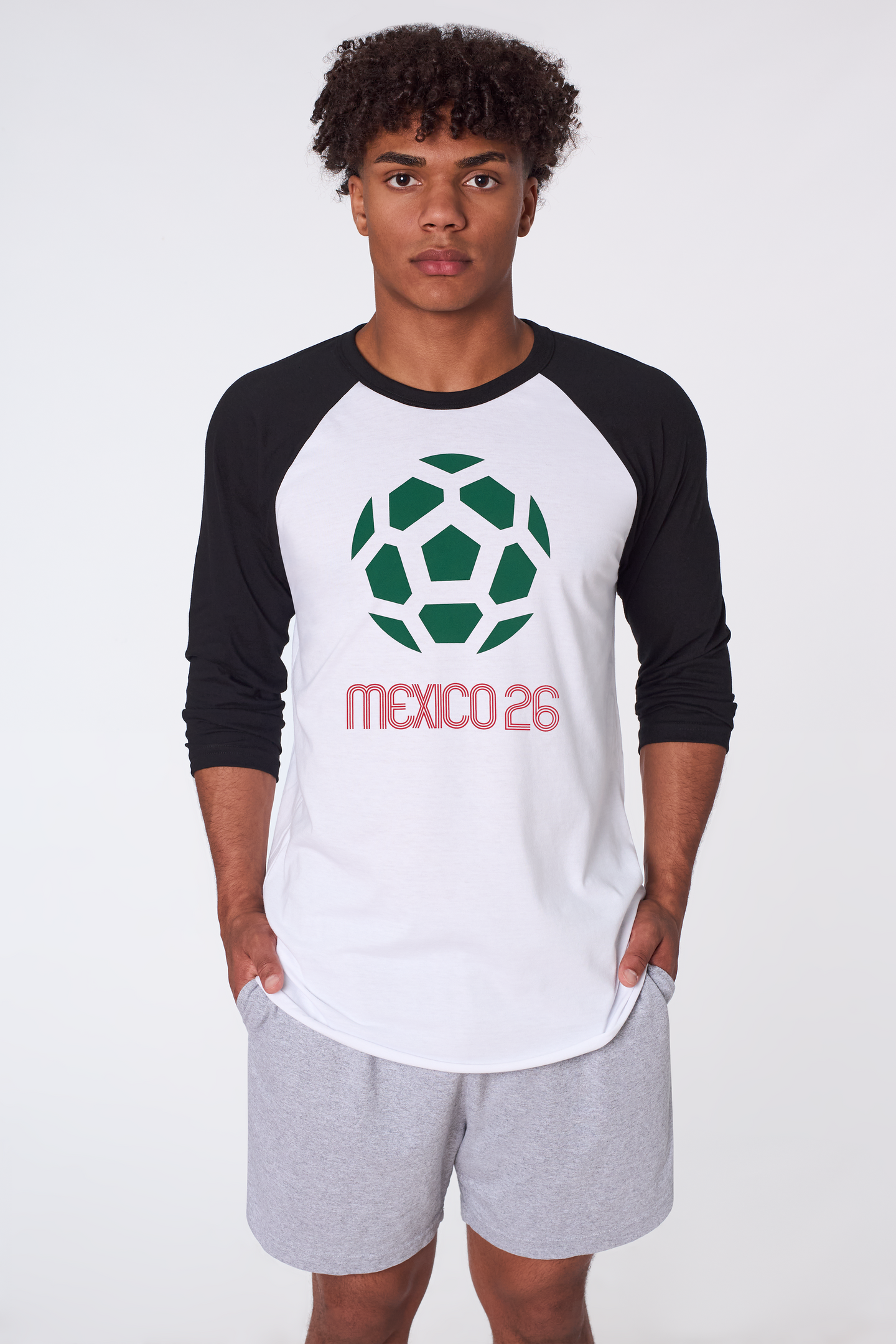 Male Mexico USA 26 Raglan