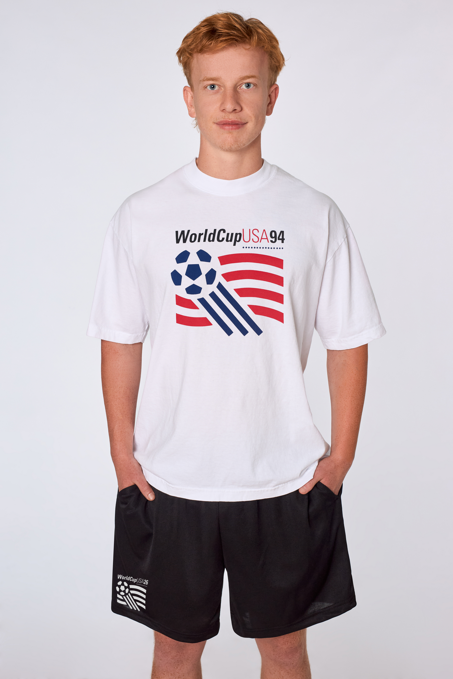 USA T-Shirt White