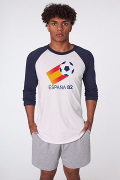 Male White/Navy ESPAÑA ‘82 Raglan