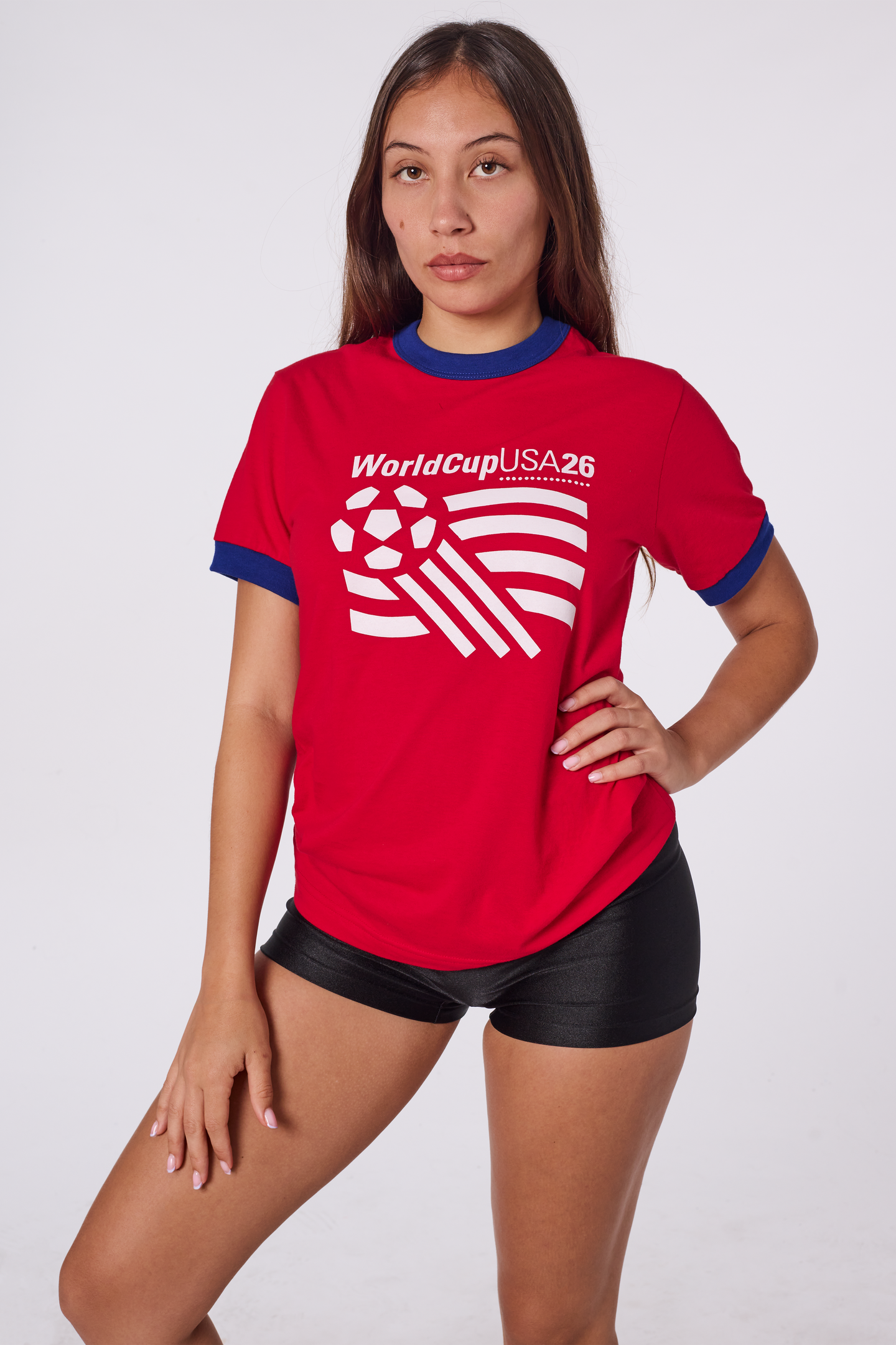 Mexico 86' Ringer Red/Royal